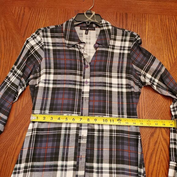 Derek Heart Plaid Dress - Picture 6 of 8
